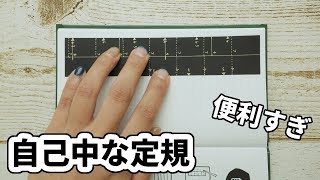 【ノートで手作り手帳】自己中な定規が便利すぎた [upl. by Andrien488]