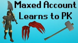 OSRS Maxed Account Learning to PK INSANE DHAROKS PKING [upl. by Klump]