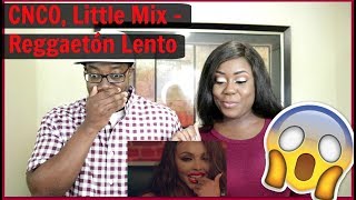 CNCO Little Mix  Reggaetón Lento Remix  Couple Reacts [upl. by Julieta]