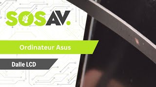 Tutoriel SOSav  Remplacement de la dalle LCD dun ordinateur portable Asus [upl. by Attenod]