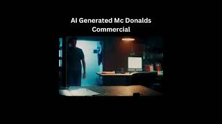 AI GENERATED MCDONALDS COMMERCIAL [upl. by Lynelle]