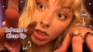 CRAZY CHAOTIC AND UNPREDICTABLE ⚠️💥 Fast and Aggressive LoFi ASMR Triggers for TINGLES and SLEEP 💤 [upl. by Enirehtahc]