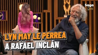 Lyn May NO AGUANTÓ y se levantó a bailarle a Rafael Inclán  Saga Live [upl. by Lilac709]