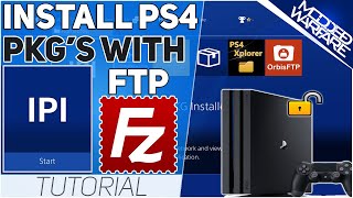 EP 19 How to Install PS4 PKGs via FTP 900 or Lower [upl. by Carrelli500]