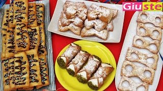 Recette des beignets de carnaval quotChiacchierequot [upl. by Macguiness]