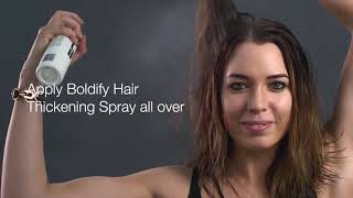 BOLDIFY Hair Thickening Spray [upl. by Herwig22]