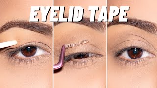 How amp Why to use Lid Tape if you have HOODED Eyes [upl. by Asilem]