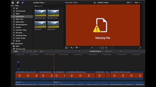 Adjustment layer not showing in Final Cut Pro [upl. by Aspasia162]