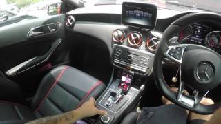 Mercedes Benz AMG A45  Malaysia 1st Mirrorlink upgraded PlugampPlay [upl. by Koffman]