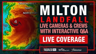 MILTON DAMAGE COVERAGE Hurricane Slams Florida Millions in Power Outage  Live QampA  Camera Feeds [upl. by Epperson519]