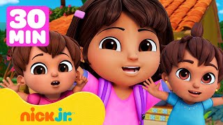 Dora y sus amigos  ¡Dora al rescate junto a su familia 💗 Compilación de 30 minutos  Nick Jr [upl. by Fielding]