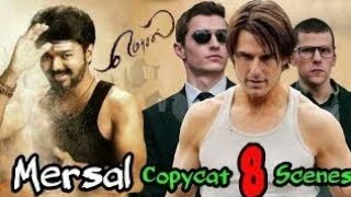 MERSAL VIJAY 8 COPYCAT SCENES [upl. by Mello720]