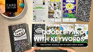 DOODLE TAROT  KEYWORD  Review by CardLector [upl. by Nuyh]