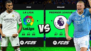 PREMIER LEAGUE vs LA LIGA in FC25 🔥 [upl. by Gunter799]