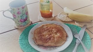 Recette de Pancakes avec 3 Ingredients [upl. by Allanson]