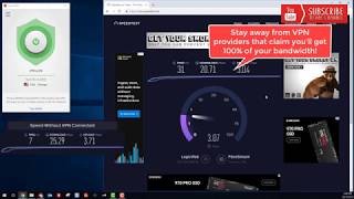 ExpressVPN Speed Test  Actual Results [upl. by Bernita]