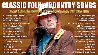 Folk Songs amp Country Music Collection  Best Folk Songs 70s 80s 90s  Classic Folk Songs [upl. by Barfuss872]