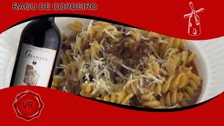 Ragu de Cordeiro  Vinho Tinto Granito  Vento Rosso [upl. by Nylesaj]