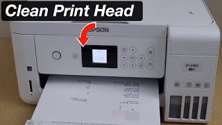 Epson ET 2760 Print Head Cleaning [upl. by Lesab]