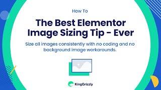 Easily Make Elementor Images the Same Height Object Fit [upl. by Torbert455]