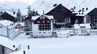 Andermatt Oberalp Pass Switzerland [upl. by Ahsinra]