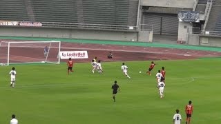 2013 9月22日 JFL ツエーゲン金沢 清原選手のゴール（vs AC長野パルセイロ） [upl. by Woodall]