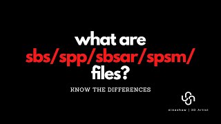 What are SBSSPPSBSARSPSM files  Know the Differences [upl. by Wardieu]