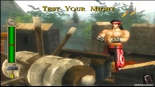 Mortal Kombat Shaolin Monks  PS2  Defending the Academy Shang Tsung as quotRaidenquot  03 [upl. by Negam]