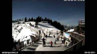 Kitzbühel  Kirchberg Hochkitzbühel webcam time lapse 20102011 [upl. by Ronaele]