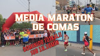 Media MARATON de Comas 21KM  RECORRIDO COMPLETO [upl. by Millar55]