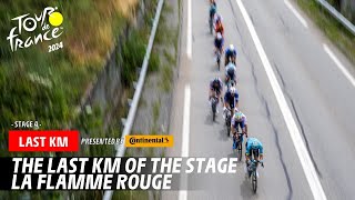 Last Km  Stage 5  Tour de France 2024 [upl. by Emor]