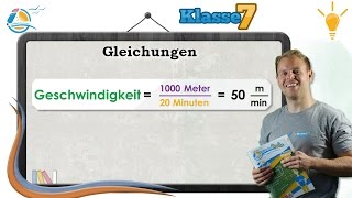 Gleichungen auflösen  3 Gleichungen  Klasse 7 ★ Wissen [upl. by Halas]