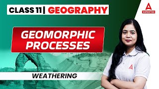 Weathering  Geomorphic Processes  Class 11 Geography Chapter 6  Anushya Mam [upl. by Odrick942]