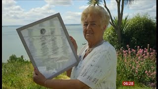 Woman receives lost award for saving someone in 1957 when she was just 14 years old 1 UK [upl. by Zhang239]