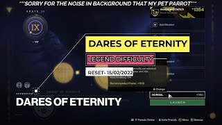 Destiny 2  Mines Defused Fateful Spin Triumph  Dares of Eternity Legend Difficulty Week 11 [upl. by Ardnosak345]