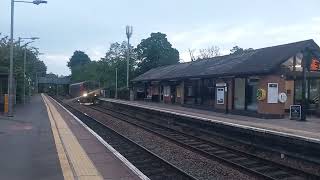 153385 passing trowbridge on test 310524 [upl. by Eelirol]