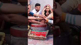 Bishnoi Marriage me Anokhi Rasam bishnoivlogs marriagevideo bishnoiculture marriageshorts [upl. by Raama]