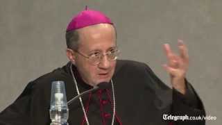 Vatican official says Catholic church welcomes homosexuals [upl. by Kcirredal]