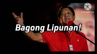 Filipino Patriotic Song Bagong Lipunan With lyrics [upl. by Eleets]