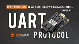 How The UART Protocol Works  Gravity UART Fiber Optic Transceiver Module [upl. by Zevahc]