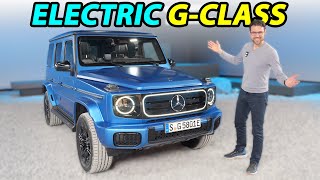 Electric G Wagon REVEAL firstever Mercedes GClass G580 EQ [upl. by Shanon150]