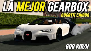 La Mejor Gearbox Para El Bugatti Chiron 600 Kmh De Velocidad Máxima En Car Parking Multiplayer [upl. by Ilaire837]