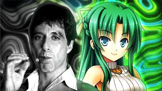 Tony Montana vs Shion Sonozaki  Raisu Battle ft Danii and Azia [upl. by Brandais]