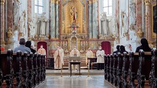 Wiedereröffnung Margaretenkapelle Maria Medingen [upl. by Geehan359]