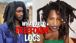 What Are FREEFORM Locs Tips amp Tricks for Dreadlock Journeys [upl. by Hauck]