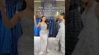 The clap back😱 promdressshopping formaldresses dress eveningdresses prom promdresses [upl. by Alih]