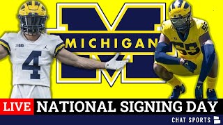 Michigan Football Recruiting Rumors  2023 National Signing Day Special  Transfer Portal News [upl. by Uriel]