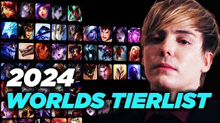 LS  WORLDS 2024 CHAMPION TIERLIST [upl. by Tillo]