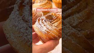 How to Make Perfect Cinnamon Cruffins  Flaky Buttery amp Delicious [upl. by Caniff289]