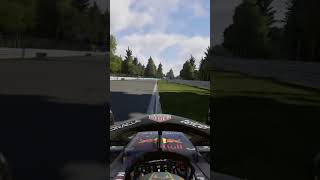 Verstappen taking notes from Albon Overtake on the grass 2019 Spa [upl. by Esmerelda226]